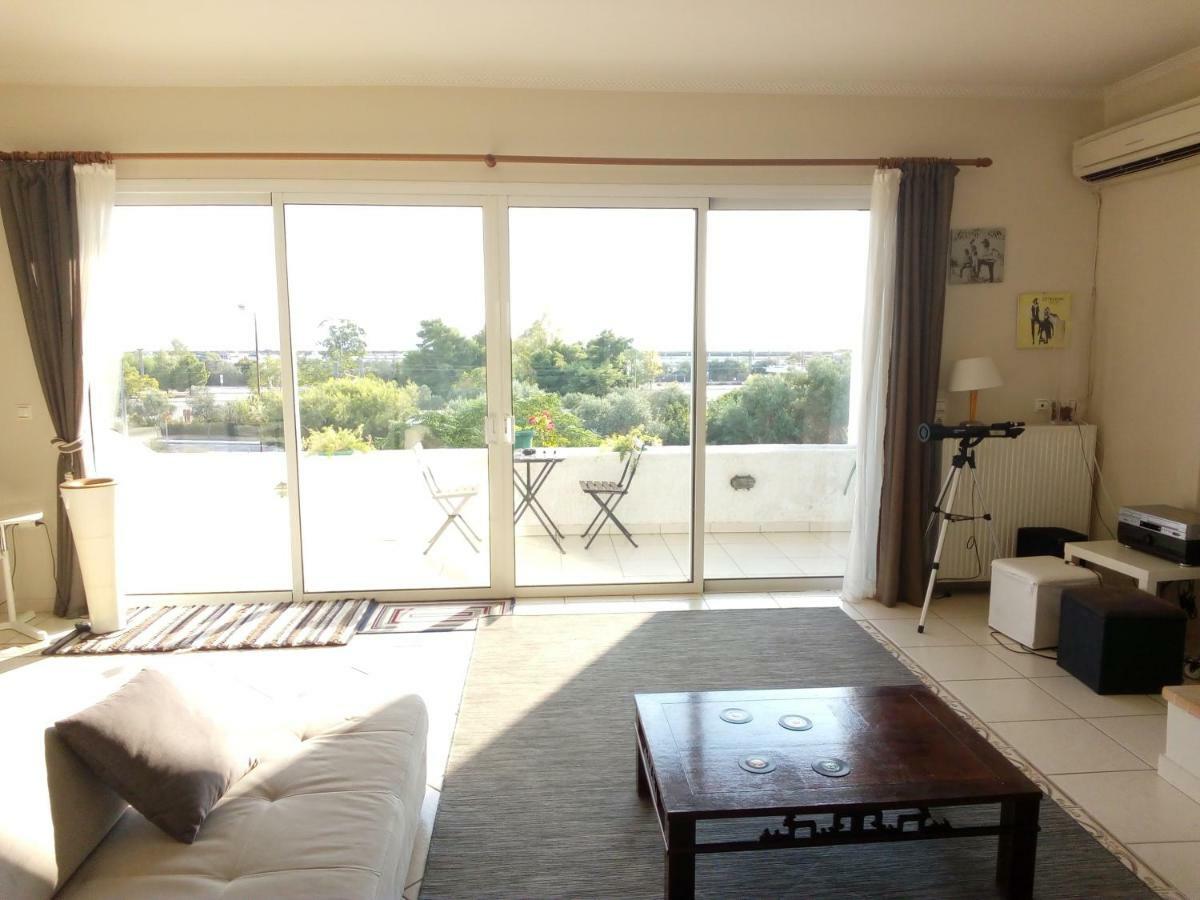 Sunset Sea View Apartment Афины Экстерьер фото
