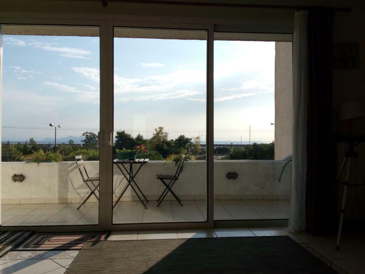 Sunset Sea View Apartment Афины Экстерьер фото
